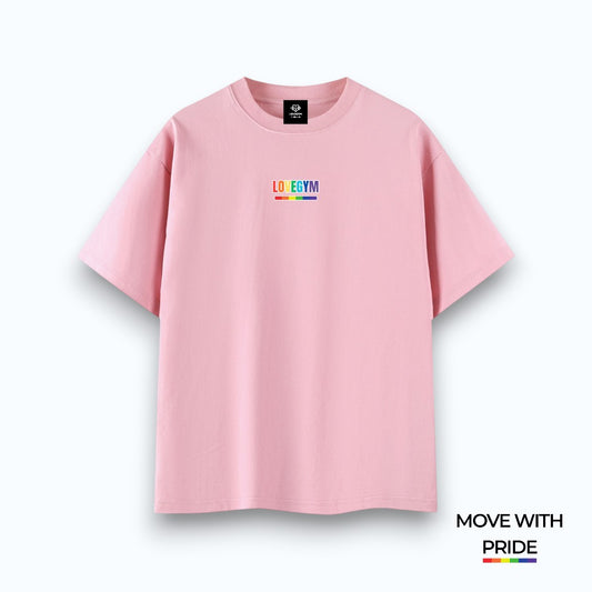'Move With Pride' Essential Cotton T-Shirt