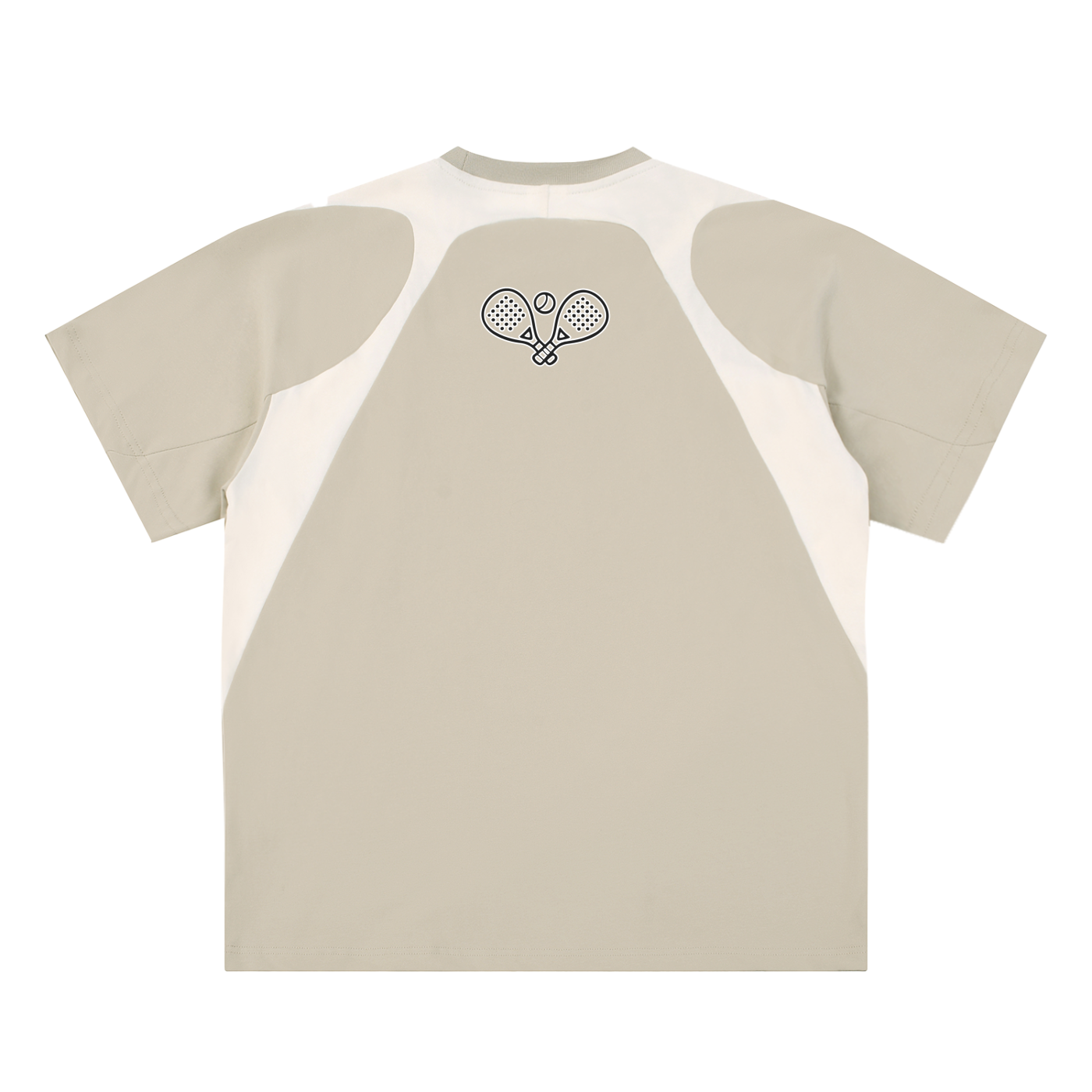 Skill School HQ Padel Club Contrast Panel Tee