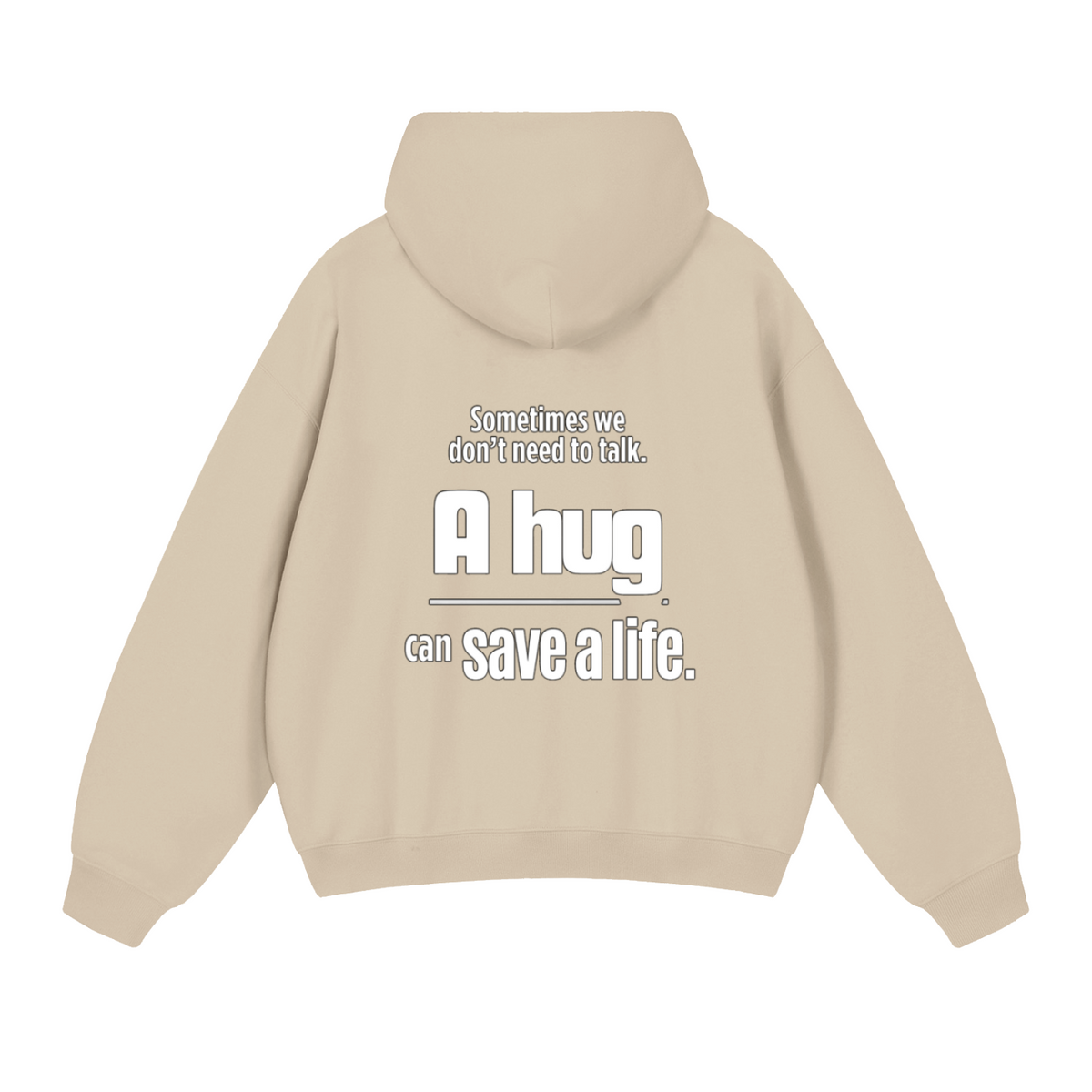 Resolute Minds Heavyweight Hoodie in Apricot