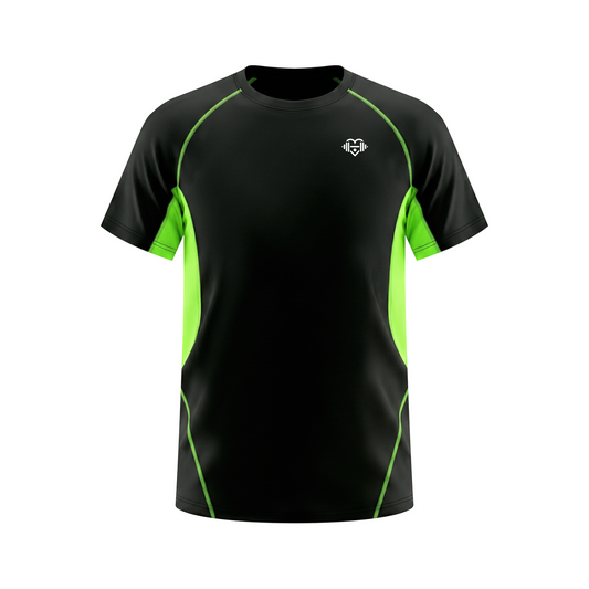 Raglan Panel Compression Training T-Shirt