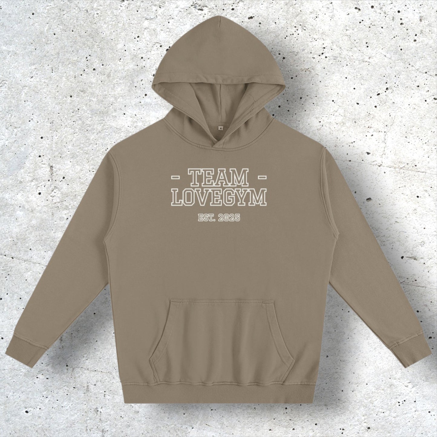 TEAM LOVEGYM Oversized Essential Hoodie
