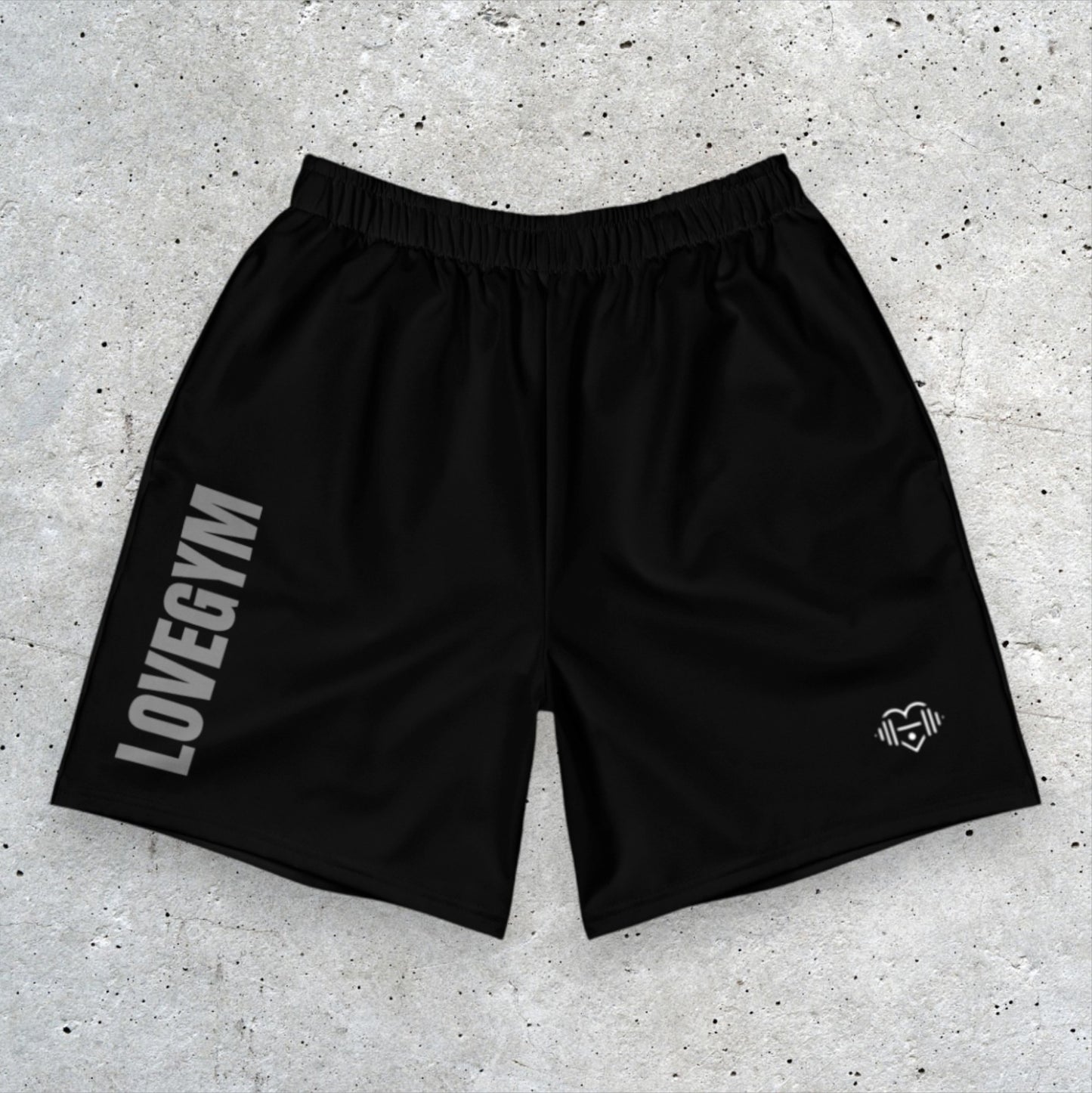 TEAM LOVEGYM Black Sports Jersey & Shorts Set