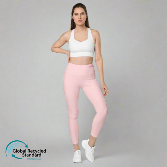LOVEGYM Recycled Leggings with pockets in Pink