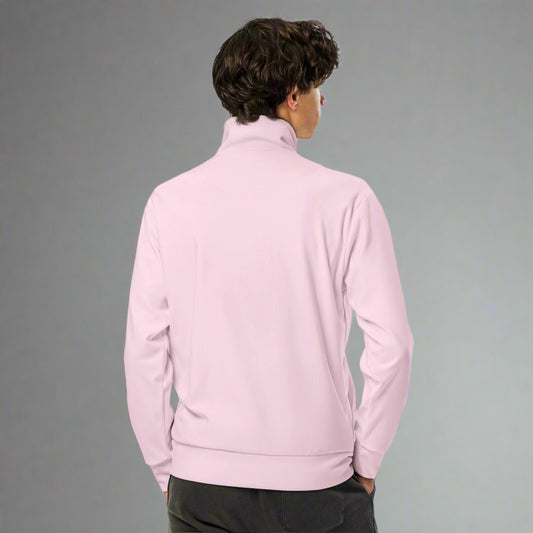 LOVEGYM Recycled Unisex Track Jacket in Pink