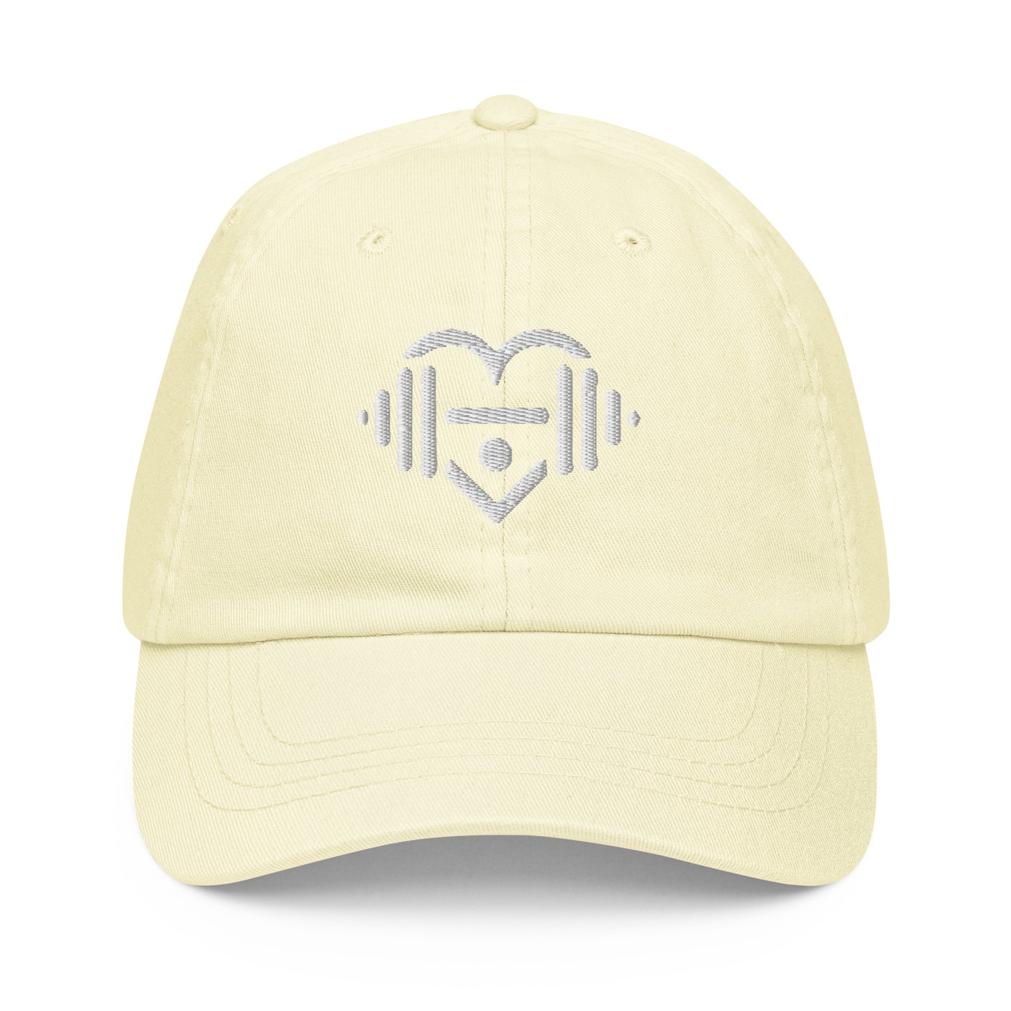 LOVEGYM Pastel Yellow Baseball Cap