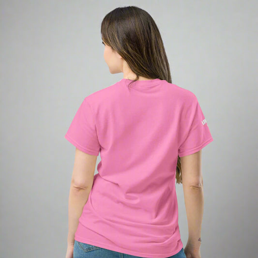 LOVEGYM Unisex Classic Tee in Pink