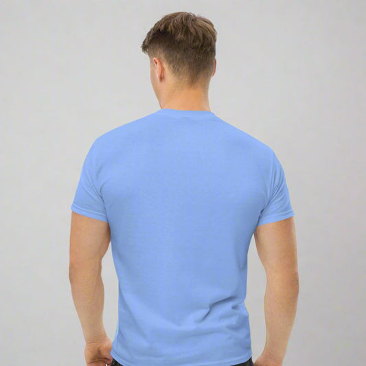 LOVEGYM Unisex Classic Tee in Carolina Blue