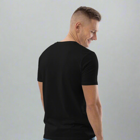 LOVEGYM Bold Organic Tee in Black