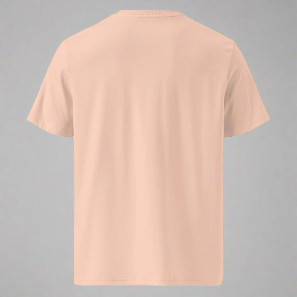 LOVEGYM Bold Organic Tee in Peach