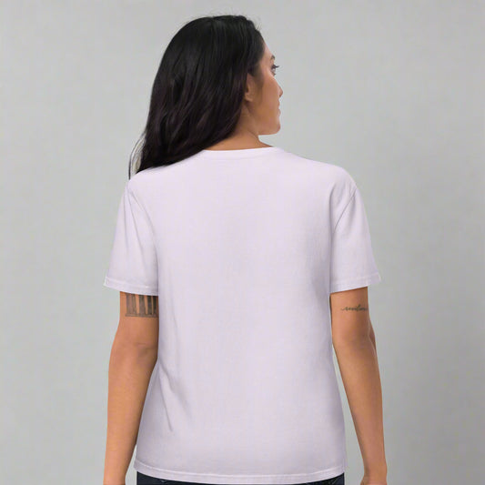 LOVEGYM Bold Organic Tee in Lavender