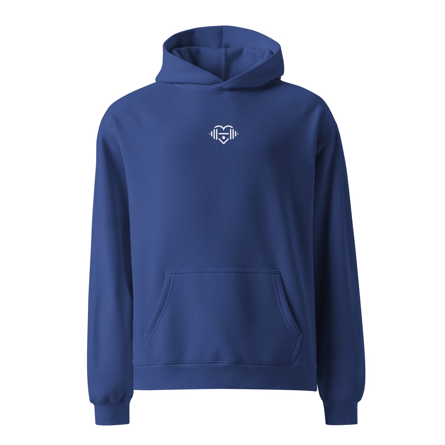 LOVEGYM Unisex Oversized Hoodie in Cobalt Blue