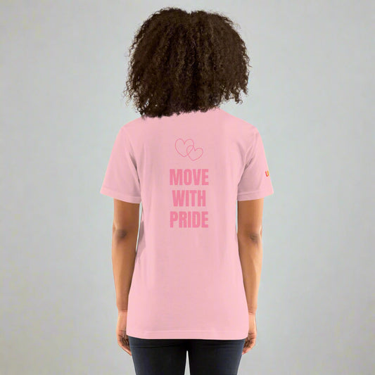 LOVEGYM Unisex T-shirt in Pink– Pride Edit 🏳️🌈