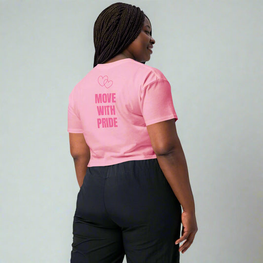 LOVEGYM Crop Top in Bubblegum– Pride Edit 🏳️🌈