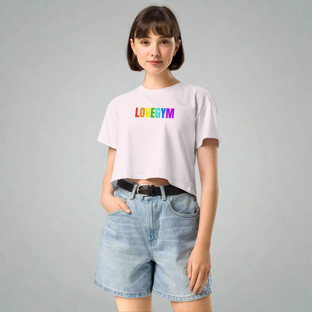 LOVEGYM Crop Top in Orchid– Pride Edit 🏳️🌈