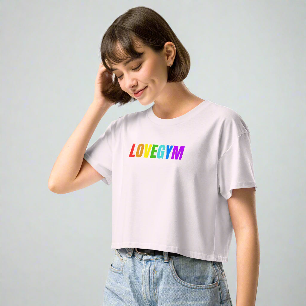 LOVEGYM Crop Top in Orchid– Pride Edit 🏳️🌈