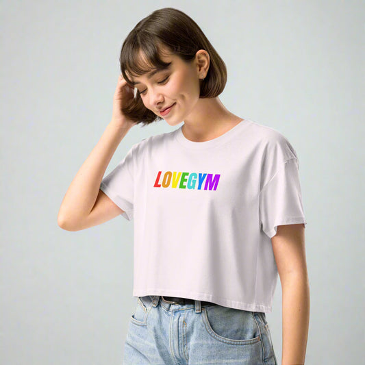 LOVEGYM Crop Top in Orchid– Pride Edit 🏳️🌈