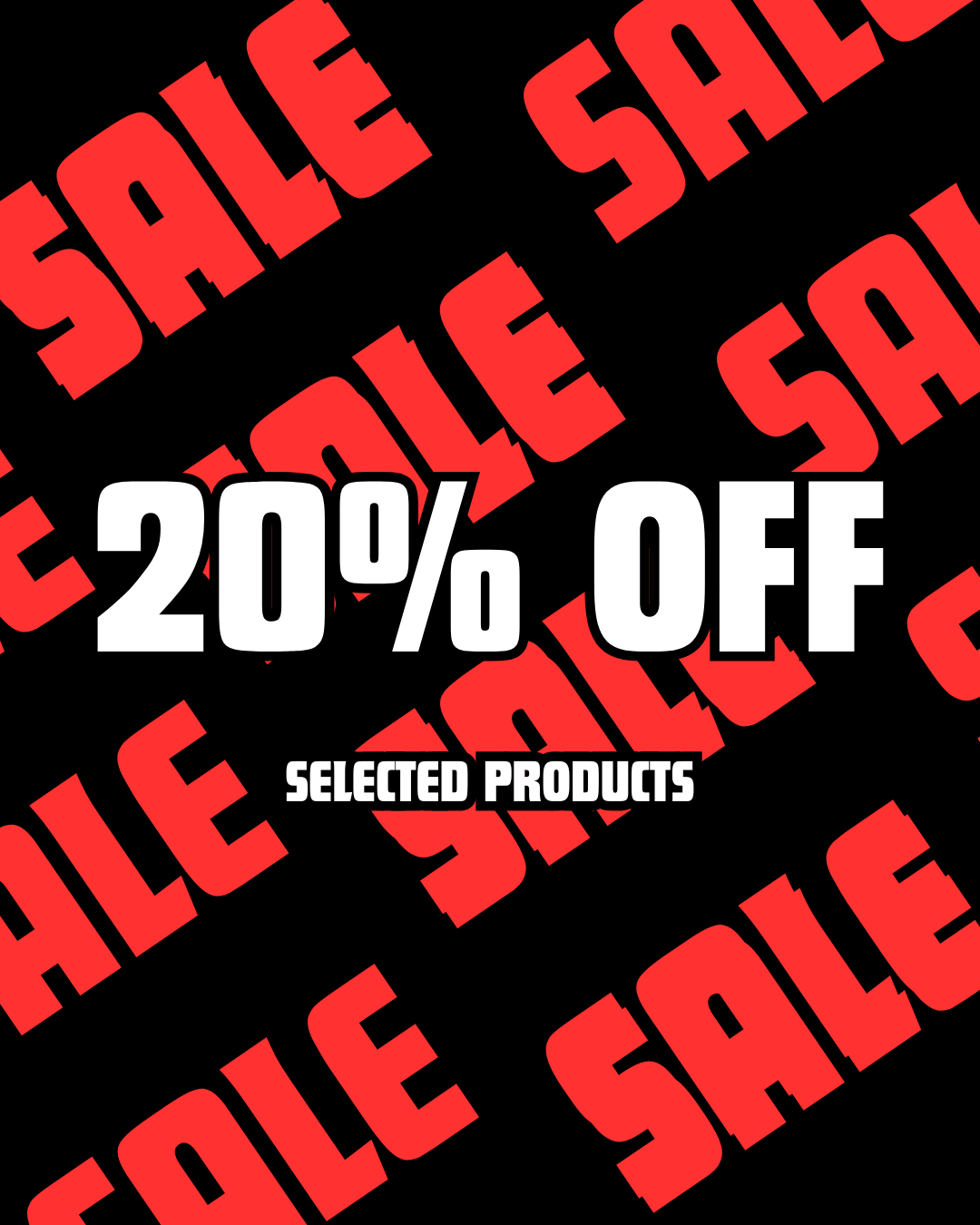 SALE - 20% Off