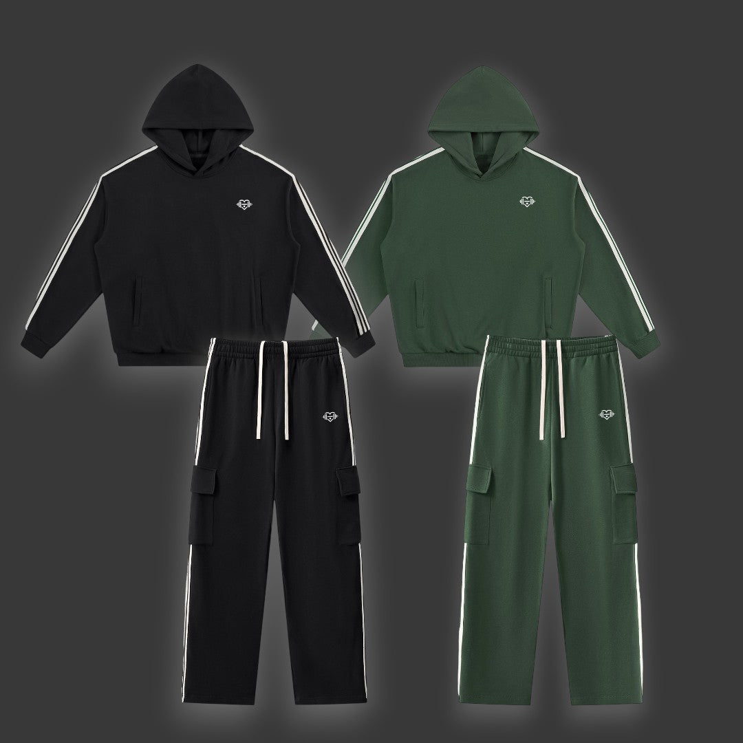 Full Side Stripe Tracksuit Bundle