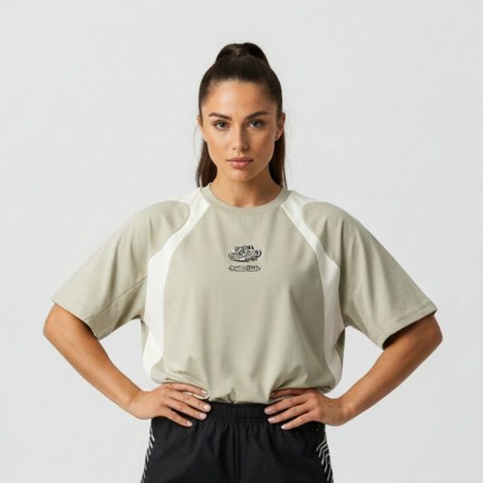 Skill School HQ Padel Club Contrast Panel Tee