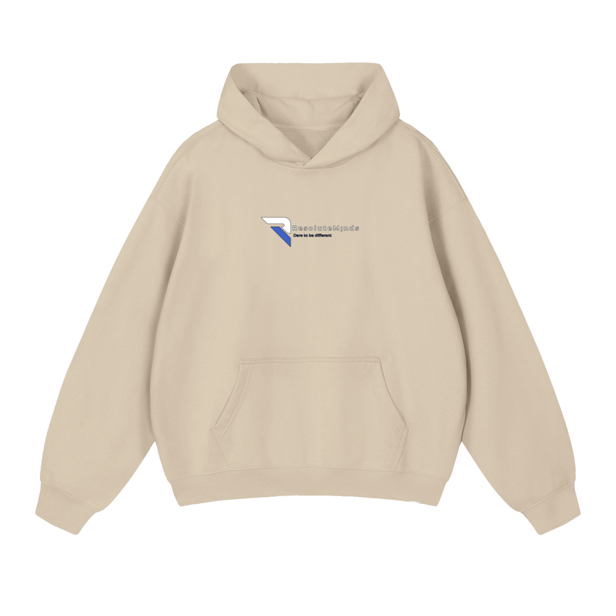 Resolute Minds Heavyweight Hoodie in Apricot