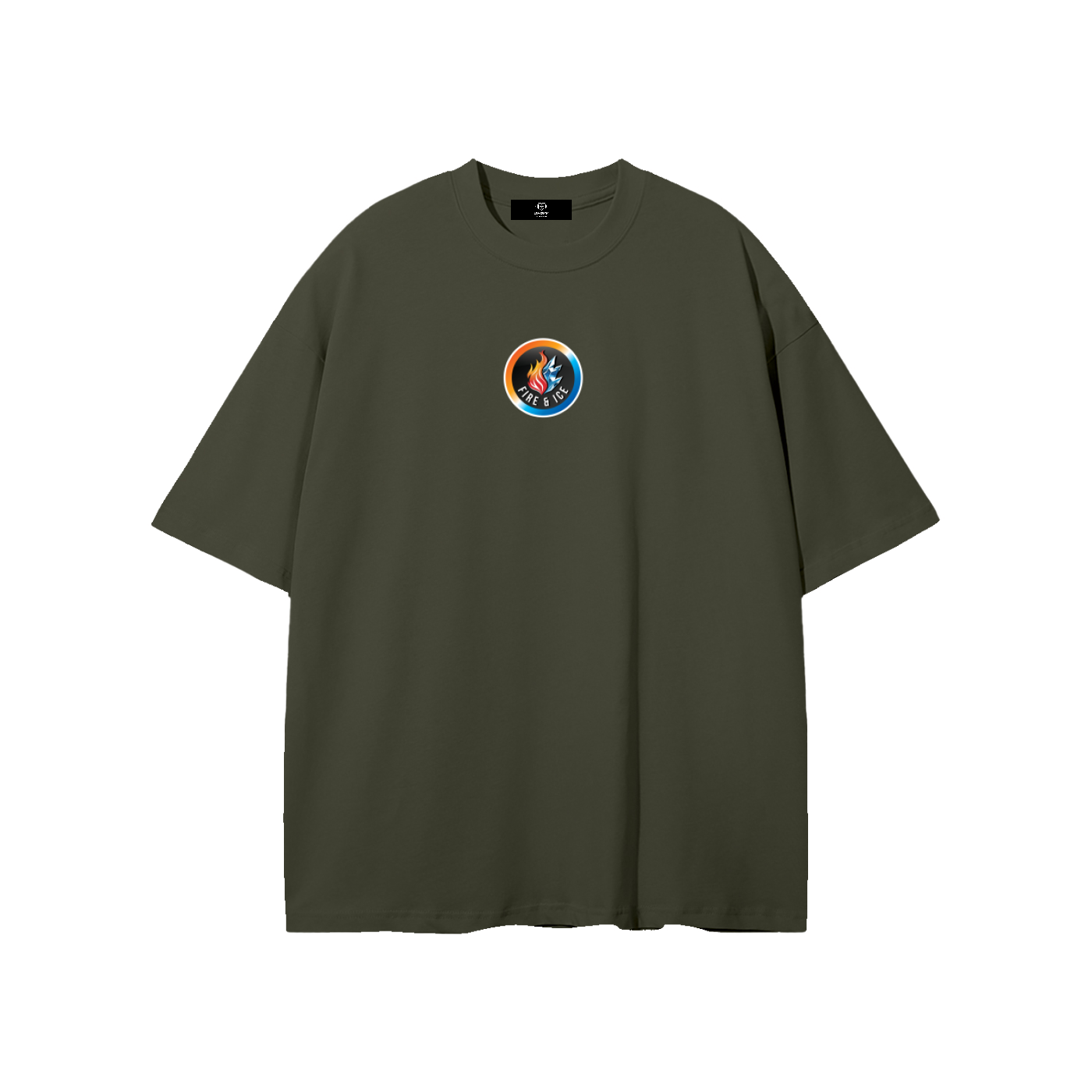 Fire & Ice Unisex Pure Cotton T-Shirt
