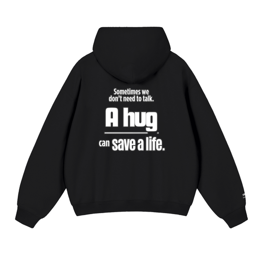 Resolute Minds Heavyweight Hoodie in Black