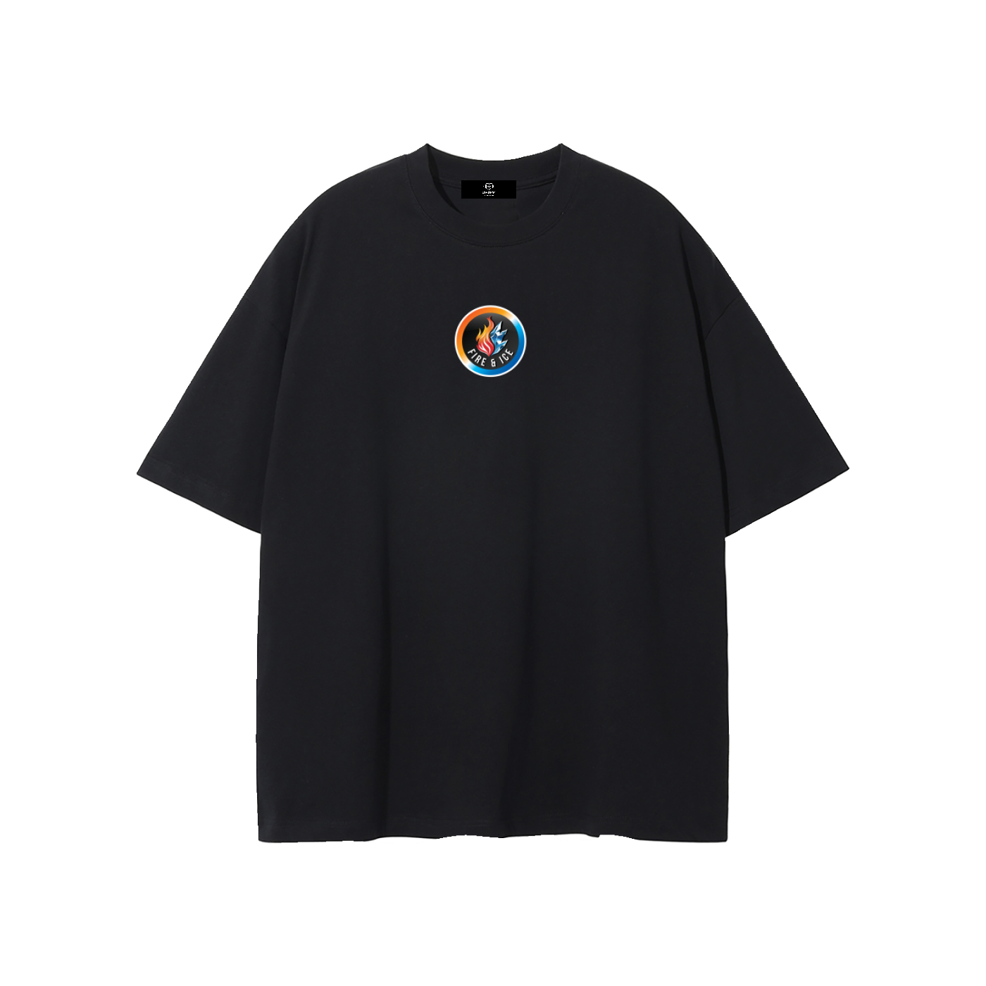 Fire & Ice Unisex Pure Cotton T-Shirt