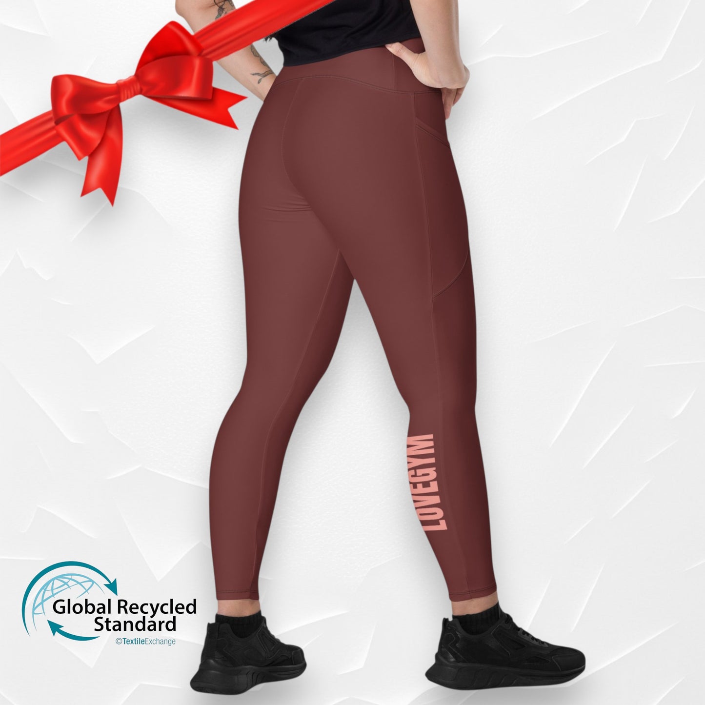 LOVEGYM Crossover Leggings — Auburn Edition