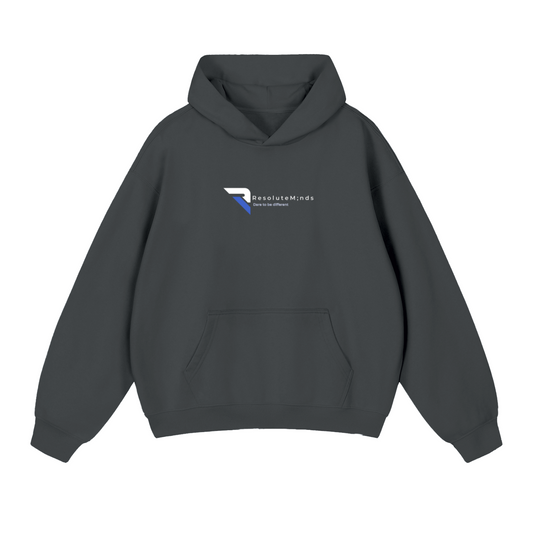 Resolute Minds Heavyweight Hoodie in Dark Grey