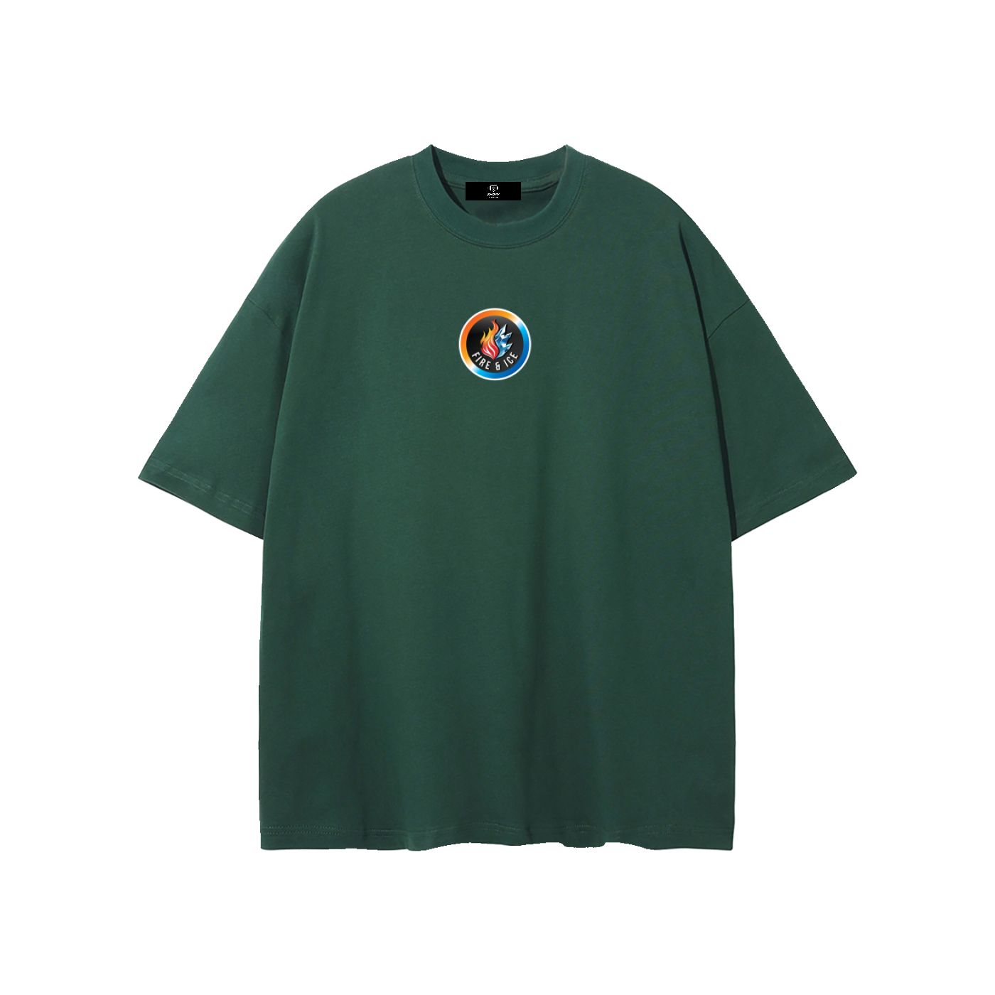 Fire & Ice Unisex Pure Cotton T-Shirt