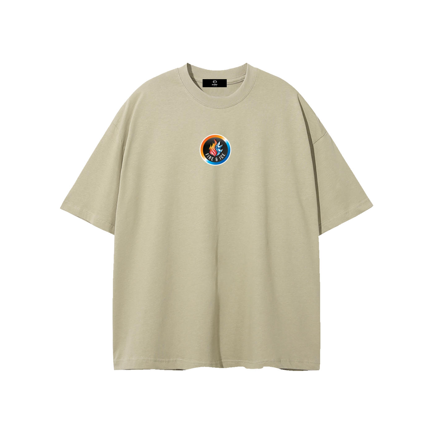 Fire & Ice Unisex Pure Cotton T-Shirt