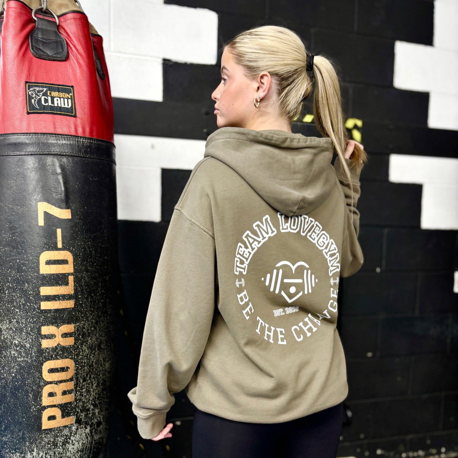 TEAM LOVEGYM Oversized Essential Hoodie