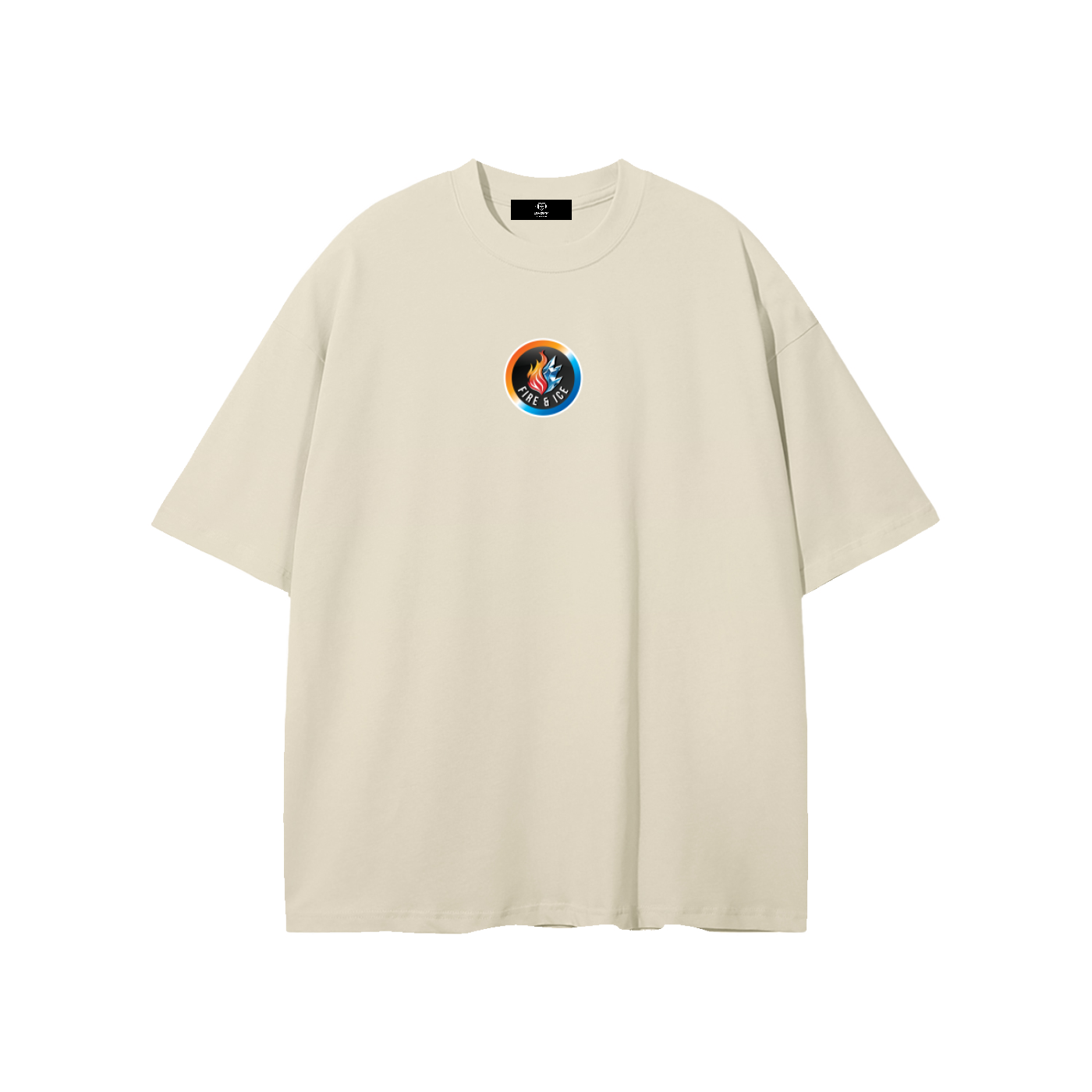 Fire & Ice Unisex Pure Cotton T-Shirt