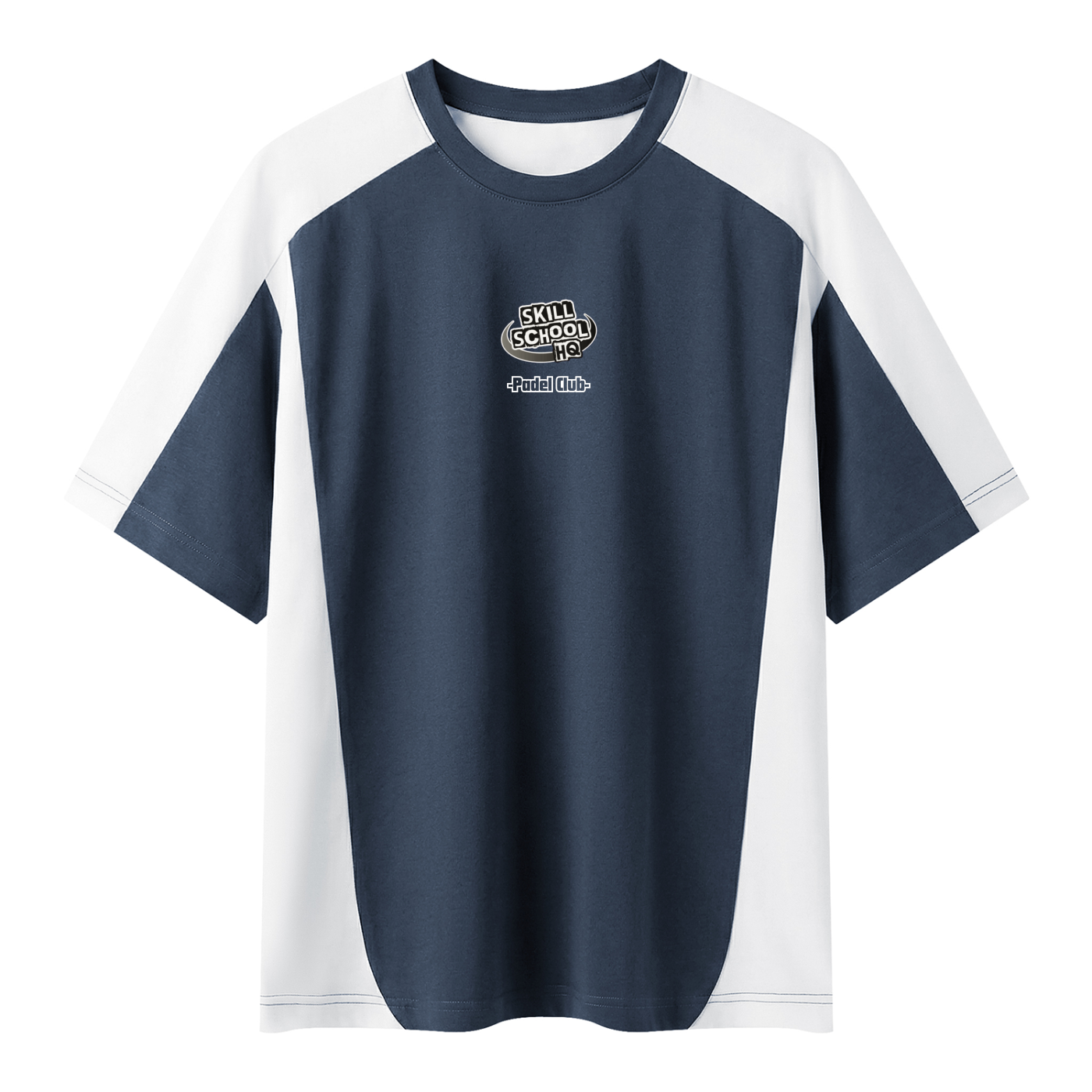Skill School HQ Padel Club Colour Block Tee