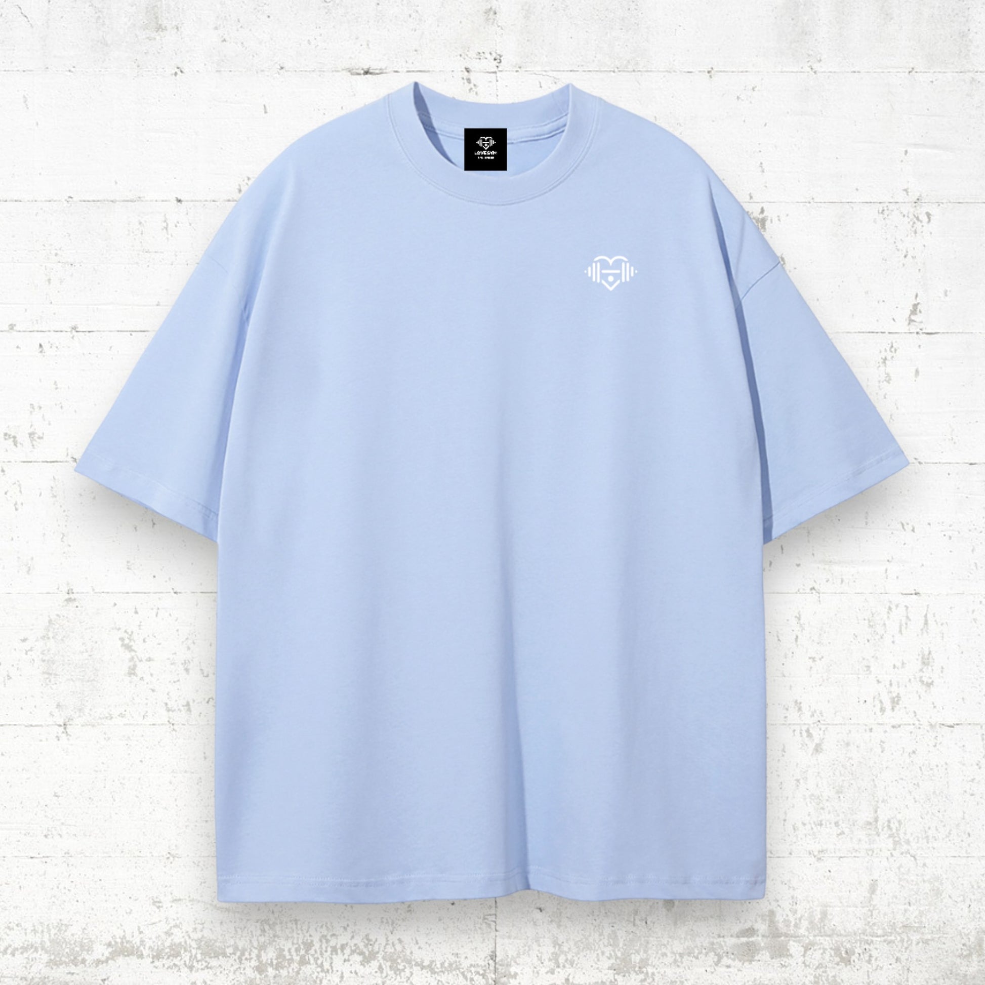 LOVEGYM Oversized Pure Cotton T-Shirt