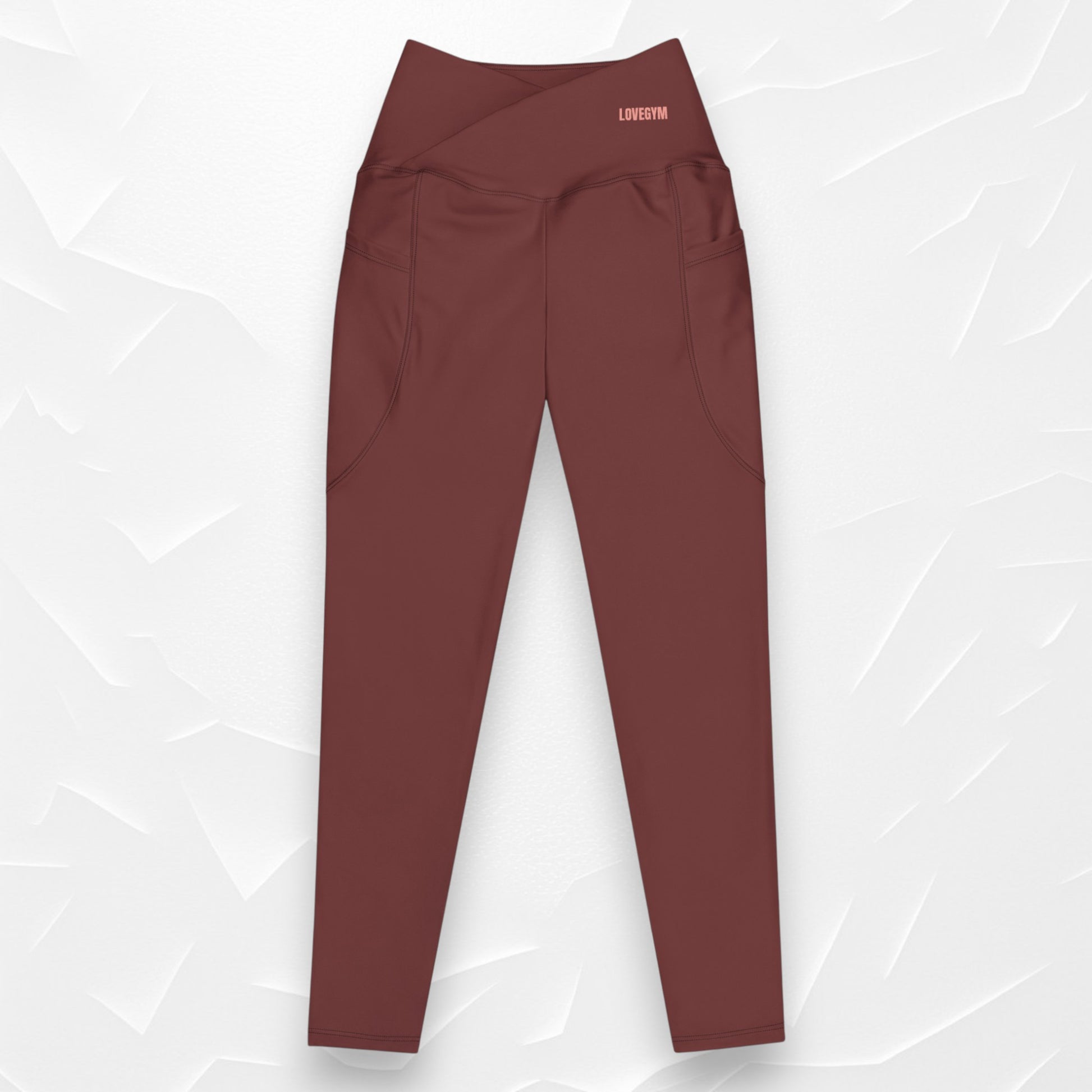 LOVEGYM Crossover Leggings — Auburn Edition
