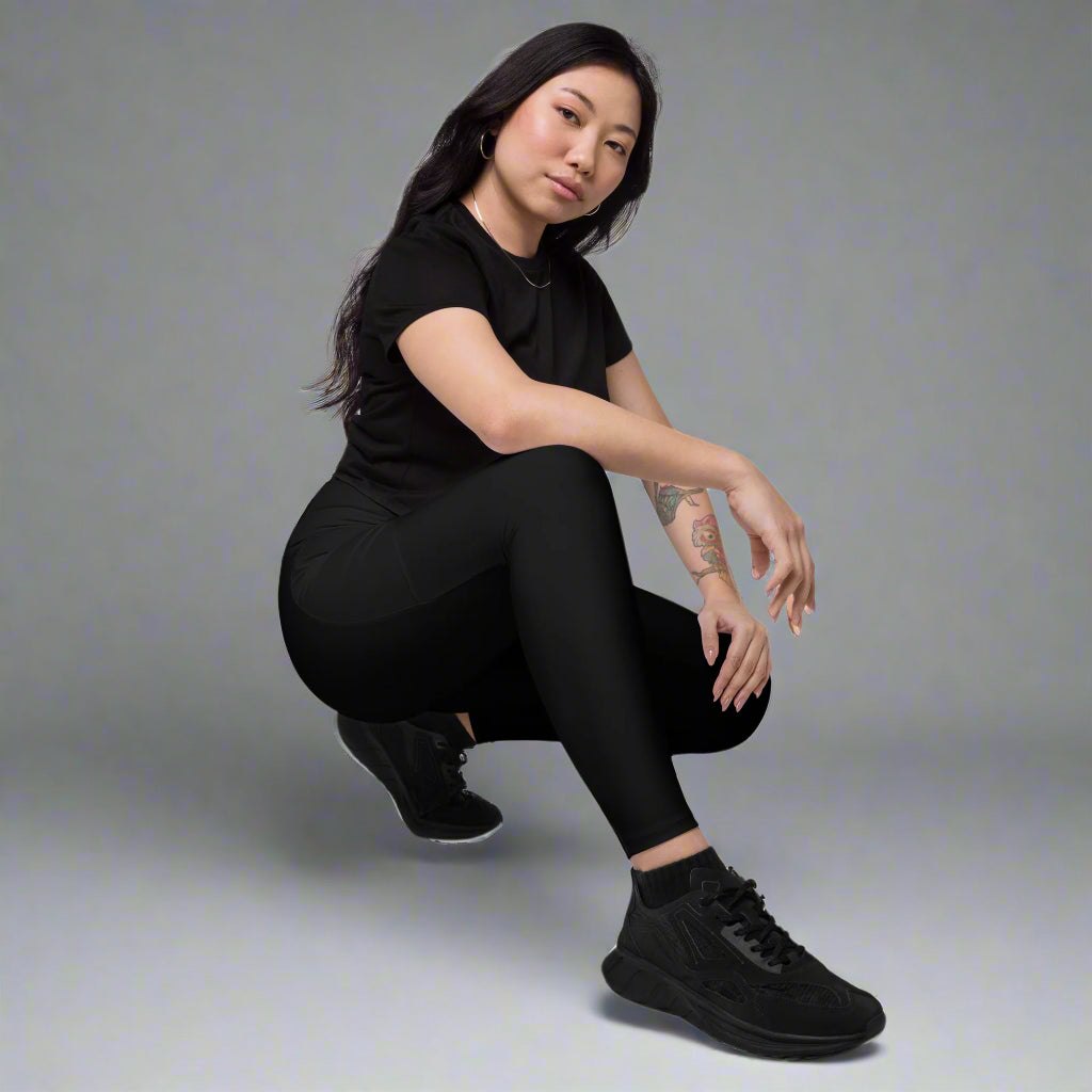 LOVEGYM Recycled Leggings with pockets in Black