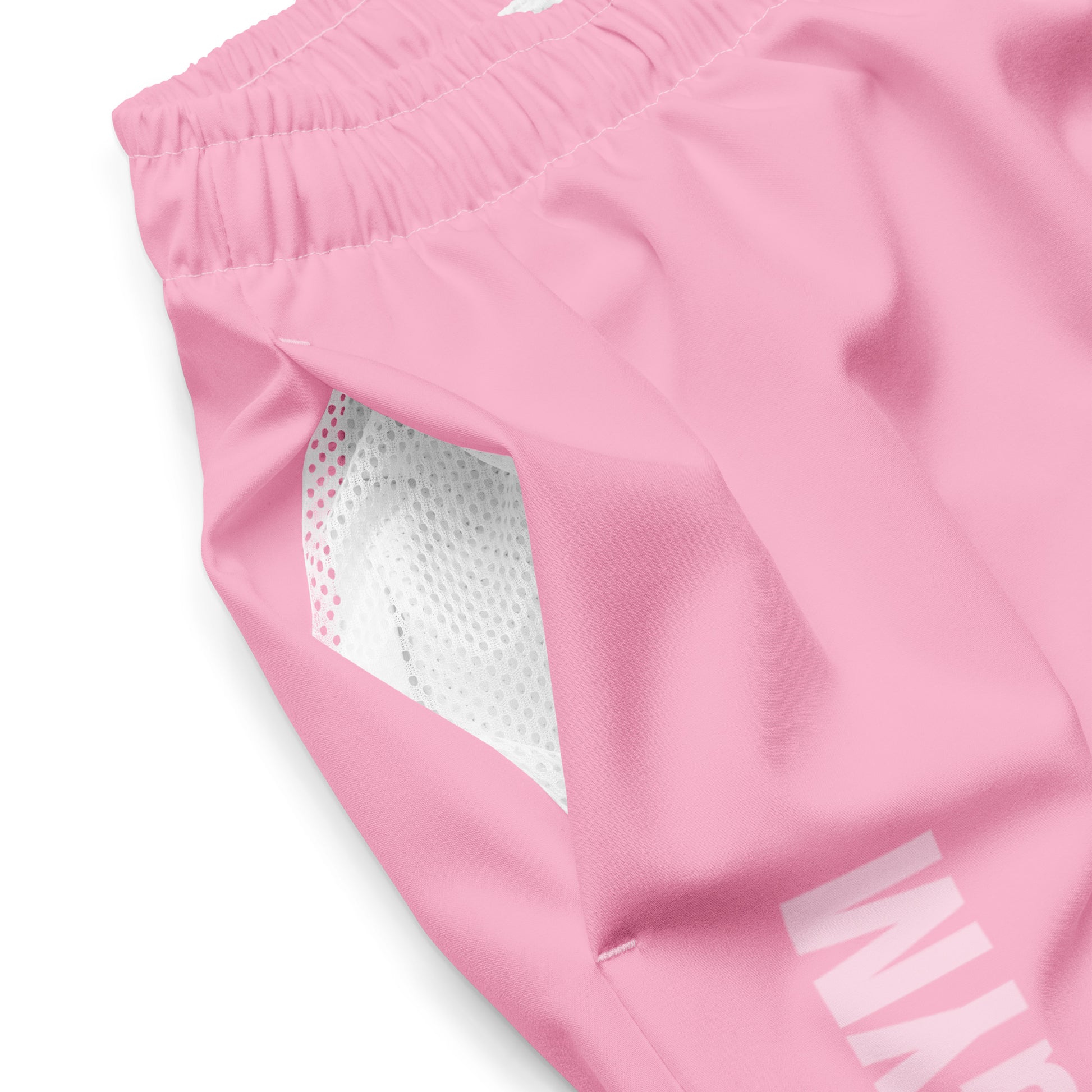 LOVEGYM Recycled Swim Shorts in Pink