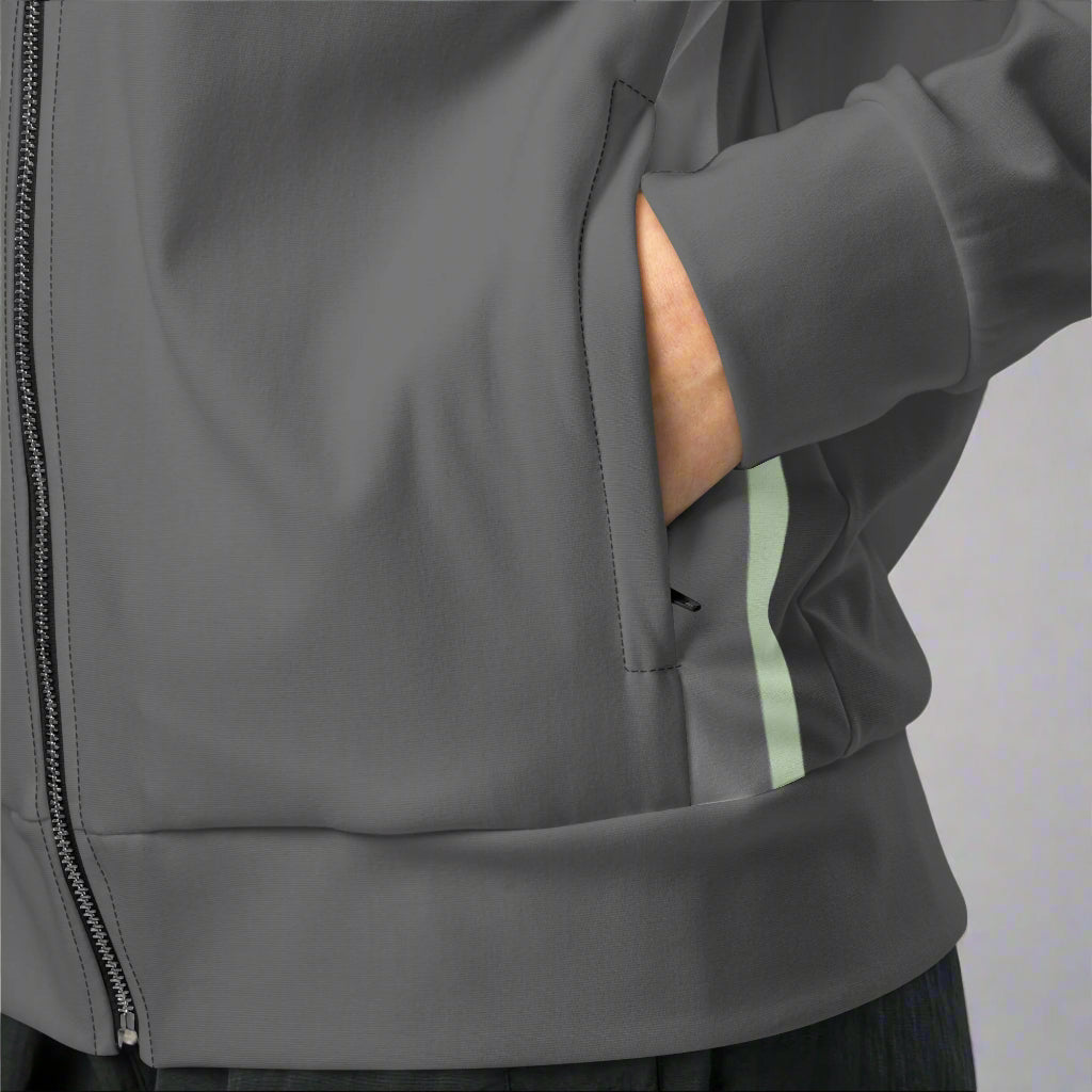 LOVEGYM Unisex Track Jacket in Grey