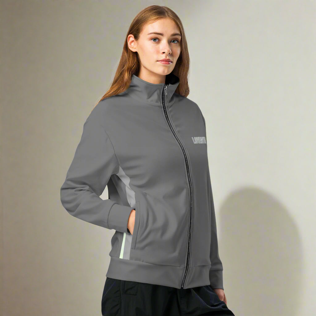 LOVEGYM Unisex Track Jacket in Grey