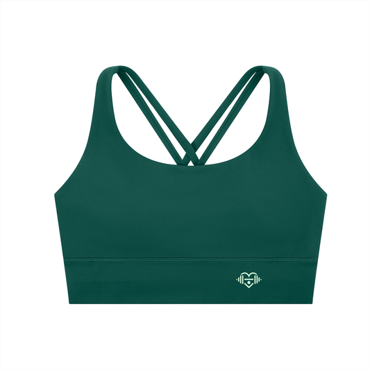 Strappy Criss-Cross Sports Bra