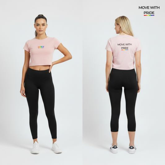 Pink Crop Tee