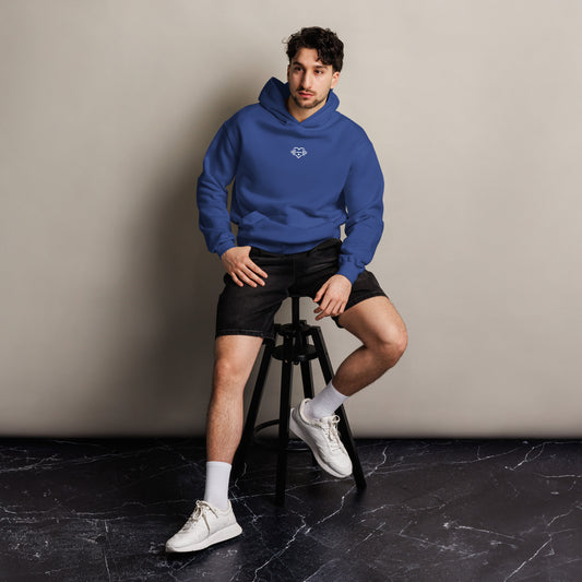 LOVEGYM Unisex Oversized Hoodie in Cobalt Blue