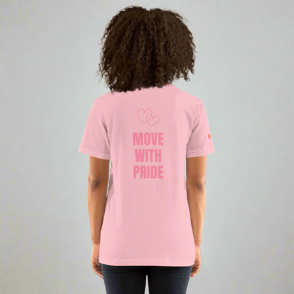 LOVEGYM Unisex T-shirt in Pink– Pride Edit 🏳️‍🌈